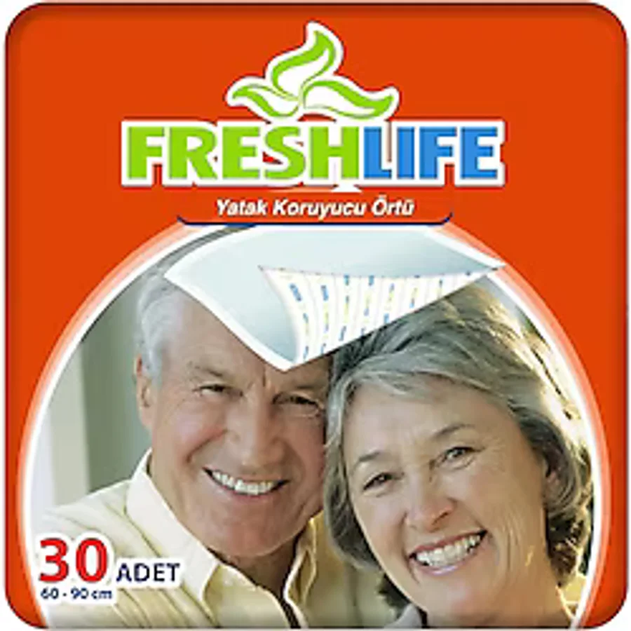 Freshlife 60x90 cm 30'lu Yatak Koruyucu Örtü