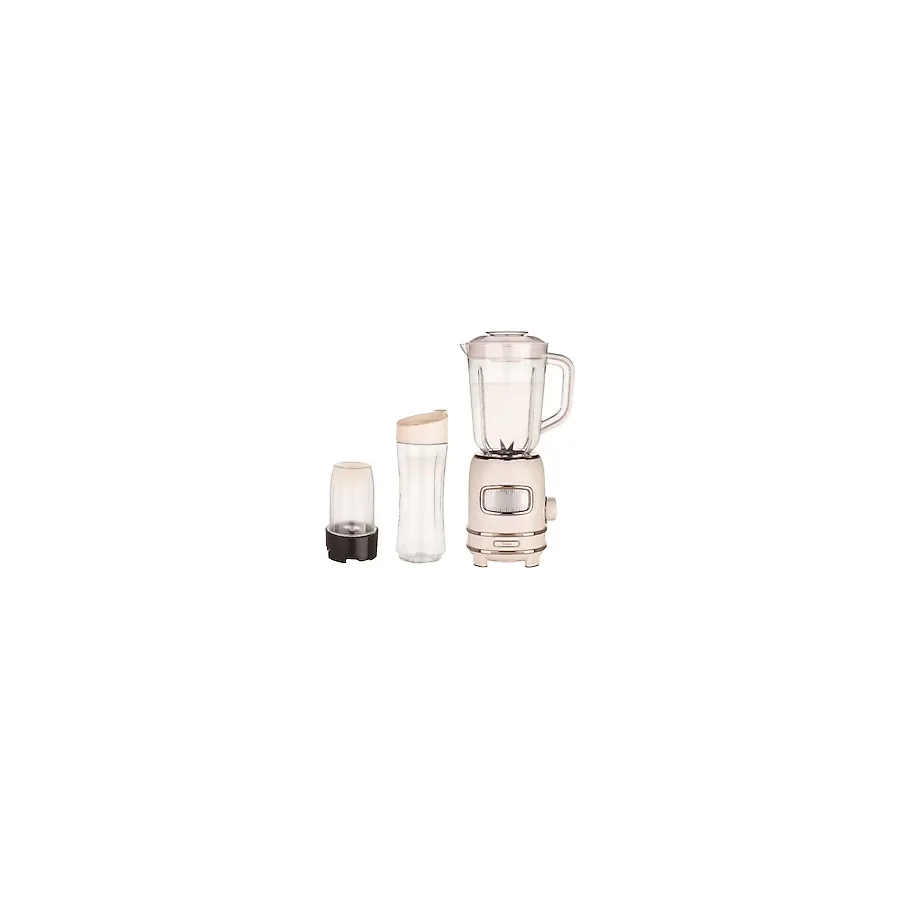 Fressi Retroblend FR-BL01 Öğütücülü 500 W Smoothie Blender Seti