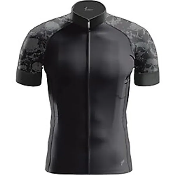 Freysport İskelet Yazlık Kısa Kollu Bisiklet Forması (Siyah, S)