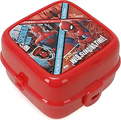 Frocx 41394 Spiderman İki Bölmeli Beslenme Kutusu