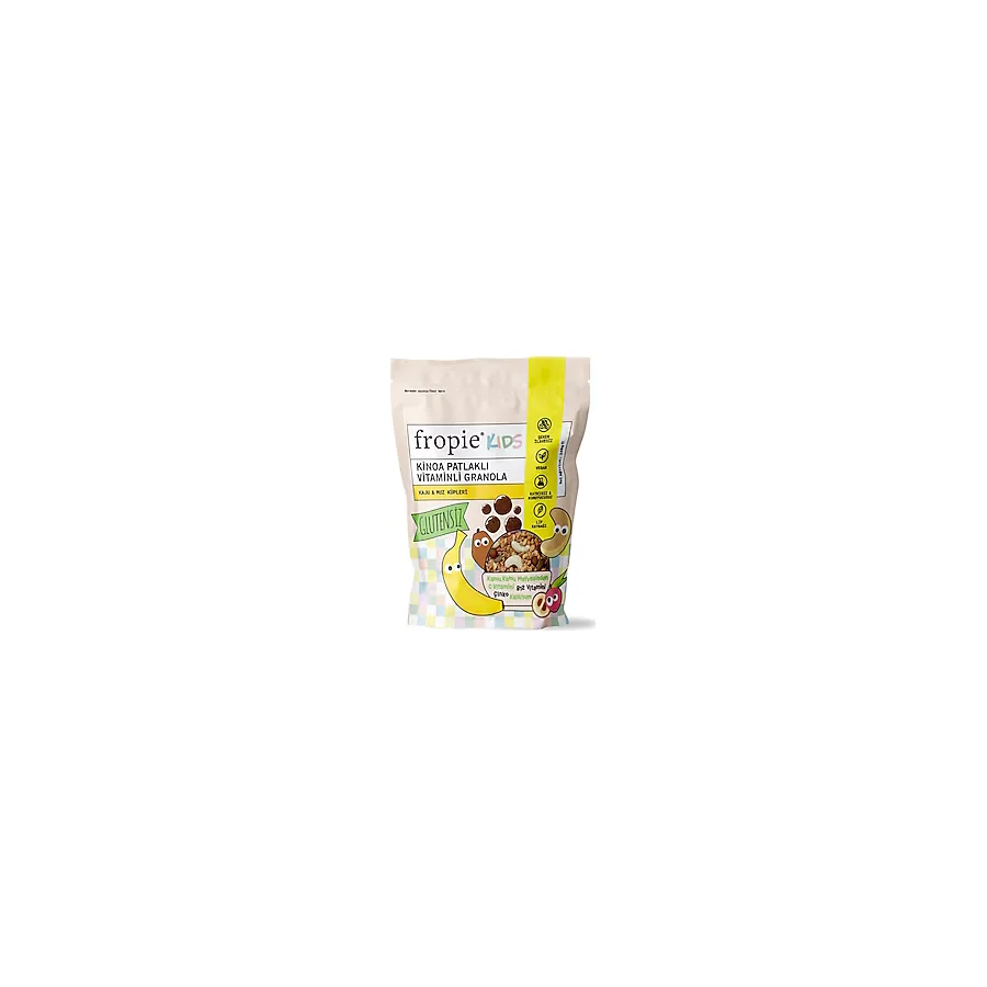 Fropie Kids Kaju & Muz Küpleri Granola 240 gr