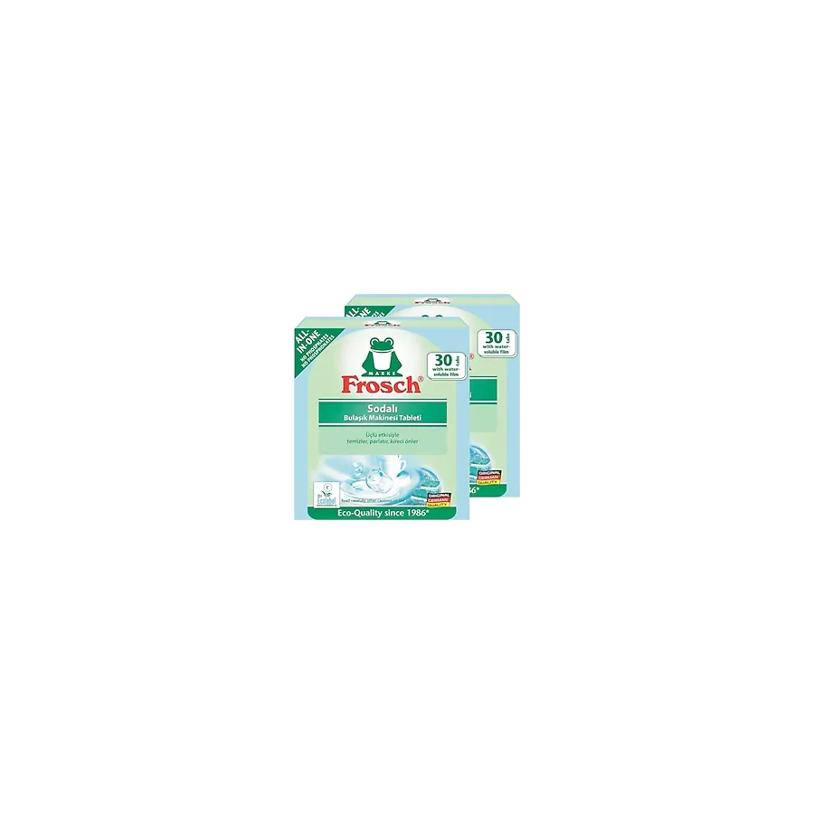 Frosch Sodalı Bulaşık Makinesi Tableti 30'lu 2 Adet