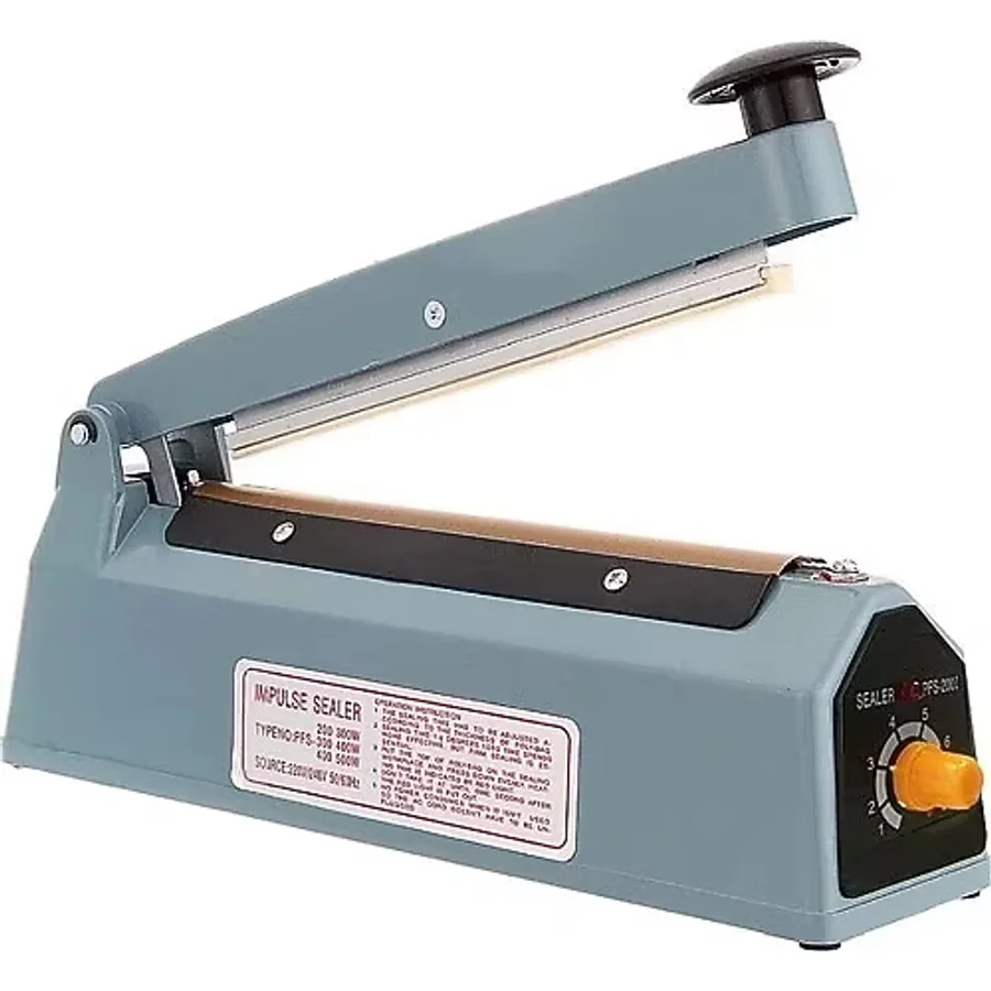 FS-400 Metal Gövdeli Kullanımı Kolay Poşet Ağzı Kapama Yapıştırma Makinası (40CM) Impulse