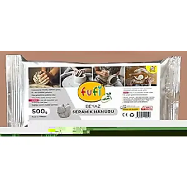 Fufi Kil Seramik Hamuru 500 Gr Beyaz