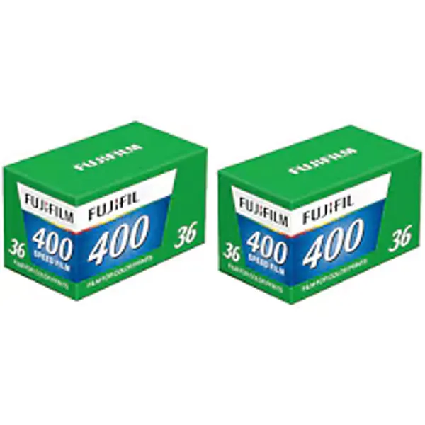 FUJIFILM Analog Film C 400 36 Pozluk 35 mm Renkli Asa Fujicolor 2 Adet Fotoğraf Makinesi