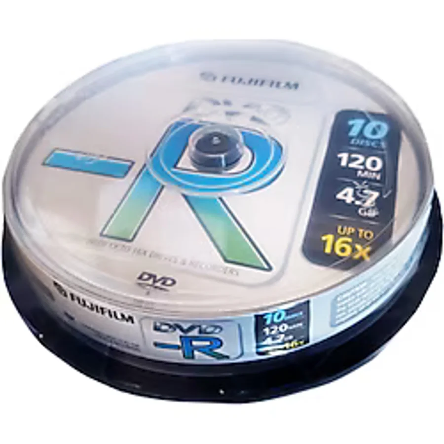 Fujifilm Dvd+r 16x 4.7 Gb 10 Adet