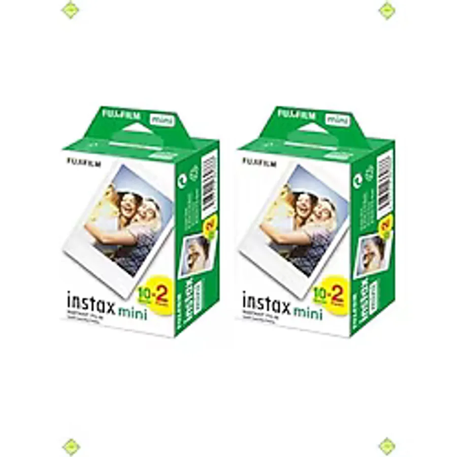 Fujifilm Instax Mini 12 11 10 Uyumlu Film 2'li Set 40 Poz