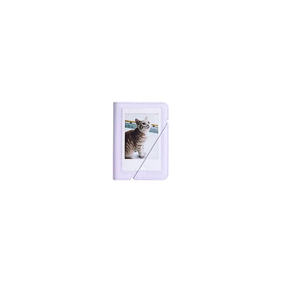 Fujifilm Instax Mini Film Uyumlu 28'li Lila Albüm