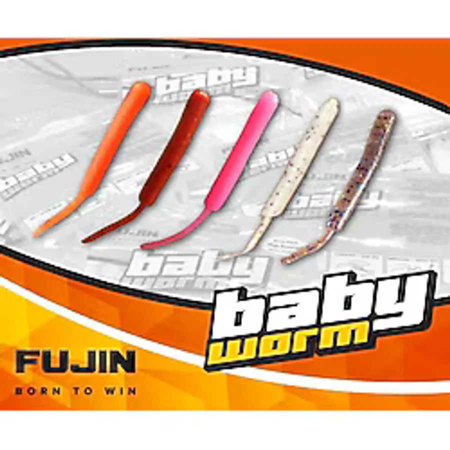 Fujin Baby Worm 5,2cm Floating Lrf Silikonu Renk #camo