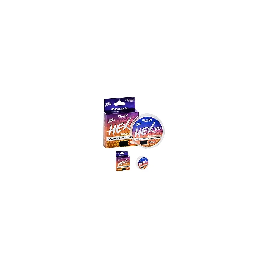 Fujin Hex FC Shock Leader 50 m Fluorocarbon Misina