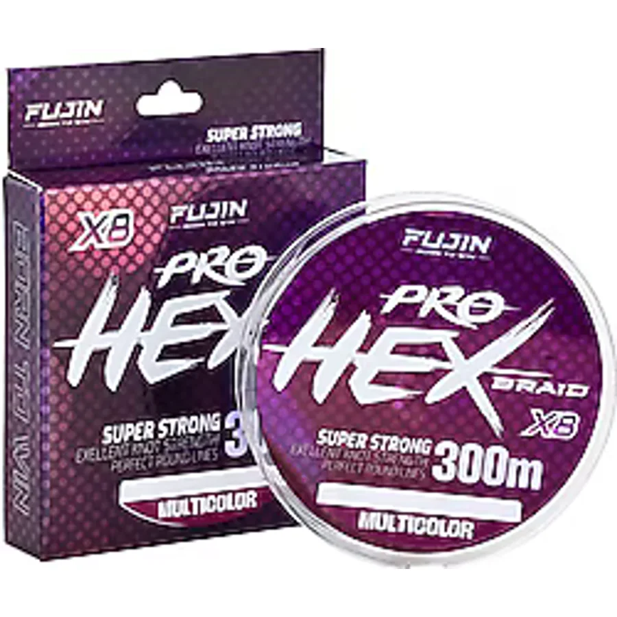 Fujin Pro Hex Braid 8X 300 m 0.16 mm 8.5 kg Multicolor İp Misina