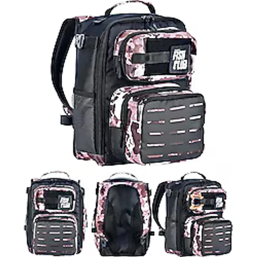 Fujin Proaji Back Pack Brown Camo Balıkçı Sırt Çantası