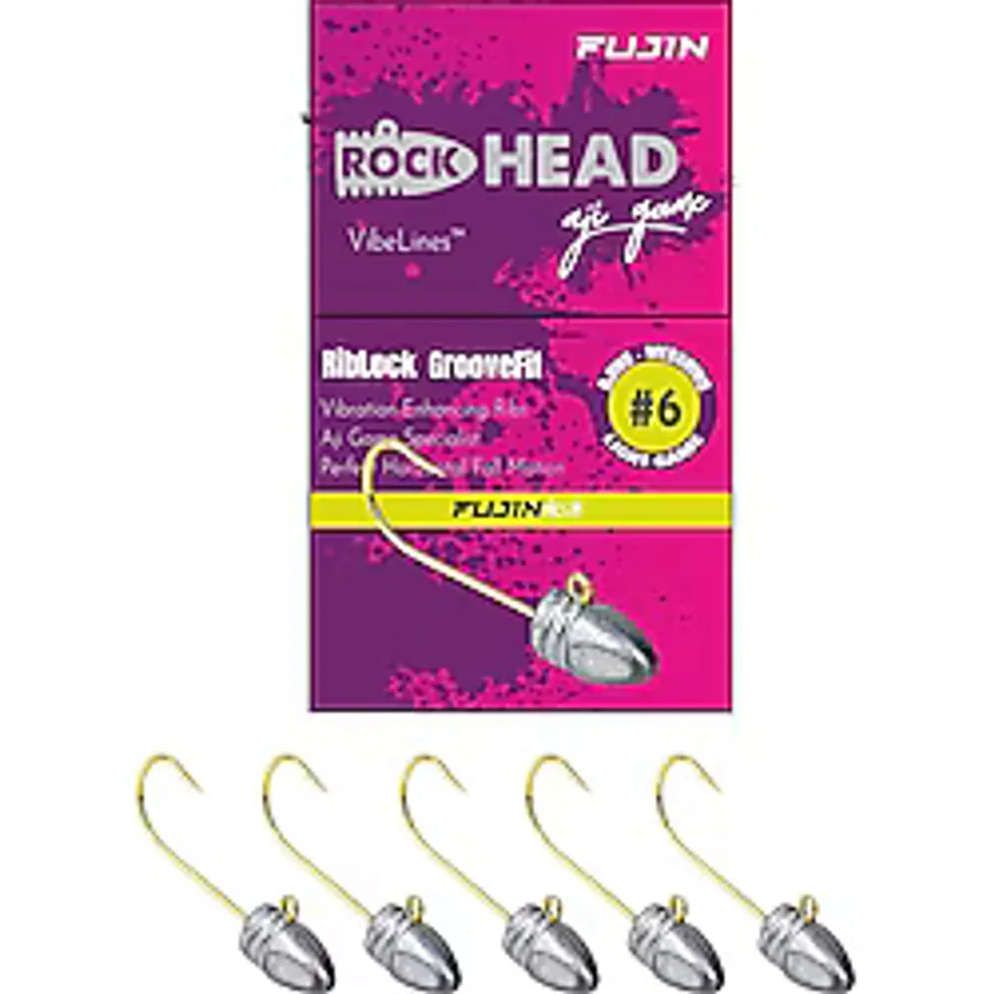 Fujin Rock-Head 6no Aji Game JigHead 2 GR