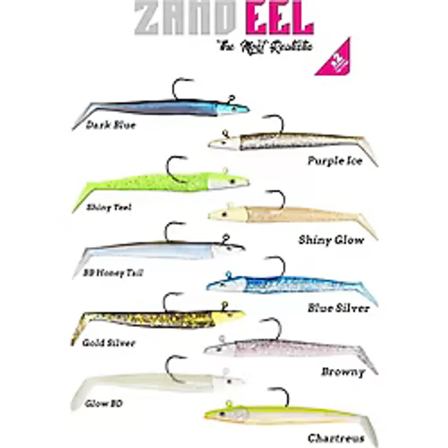 Fujin Zand EEL 11 cm 7gr-14gr Double Body+Head Silikon Balık G.Lemon
