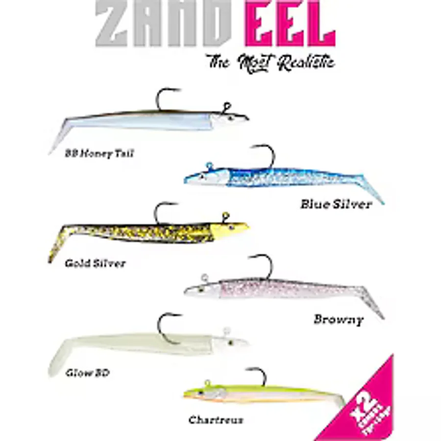 Fujin Zand EEL 11 cm 7gr-14gr Double Body+Head Silikon Balık G.Lemon