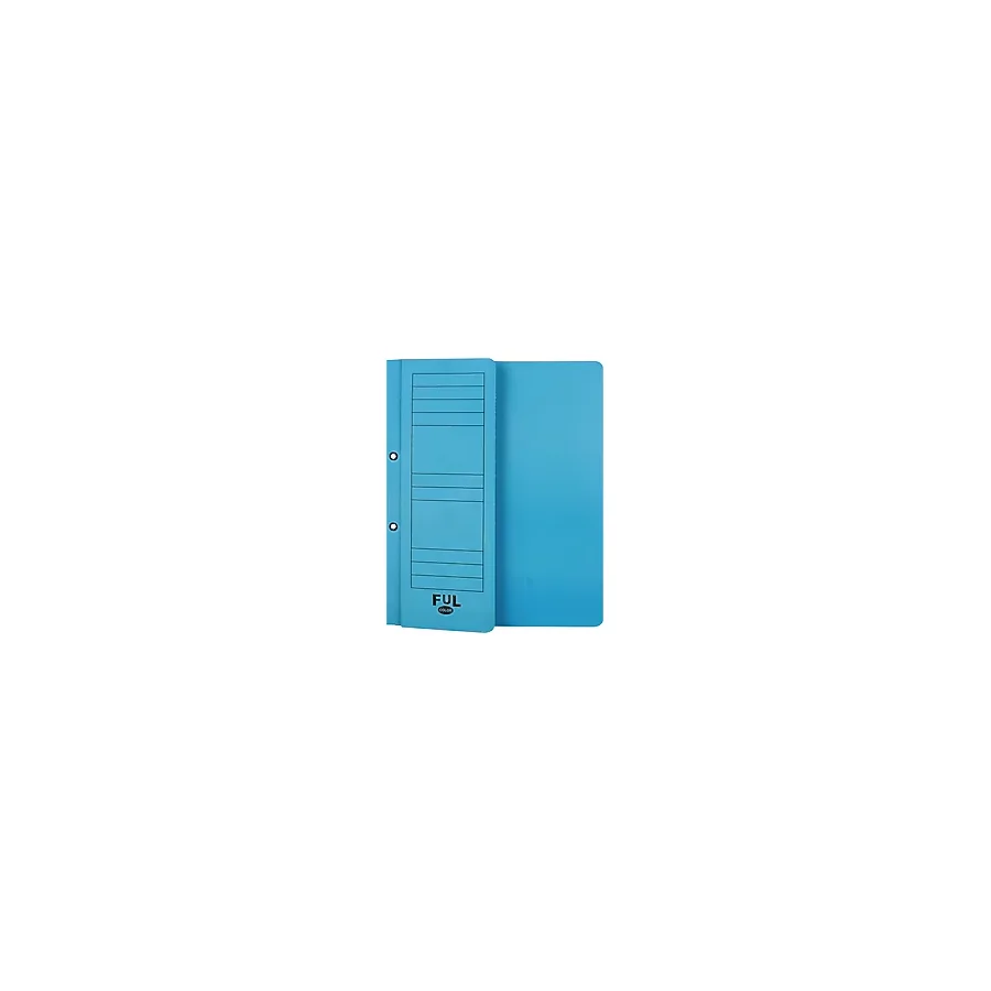 Ful Color 05113 Yarım Kapak Dosya Karton A4 50 Adet - Mavi