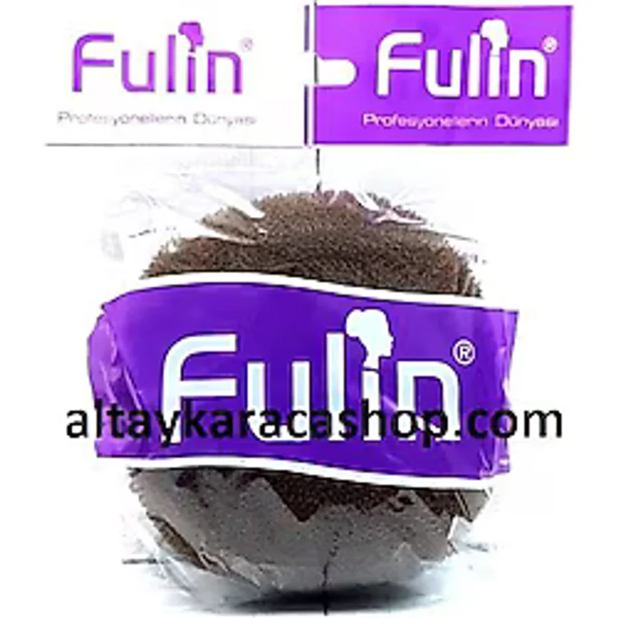 FULİN TOPUZ SÜNGERİ NO:3 BÜYÜK BOY KAHVE ÇAPI:12cm