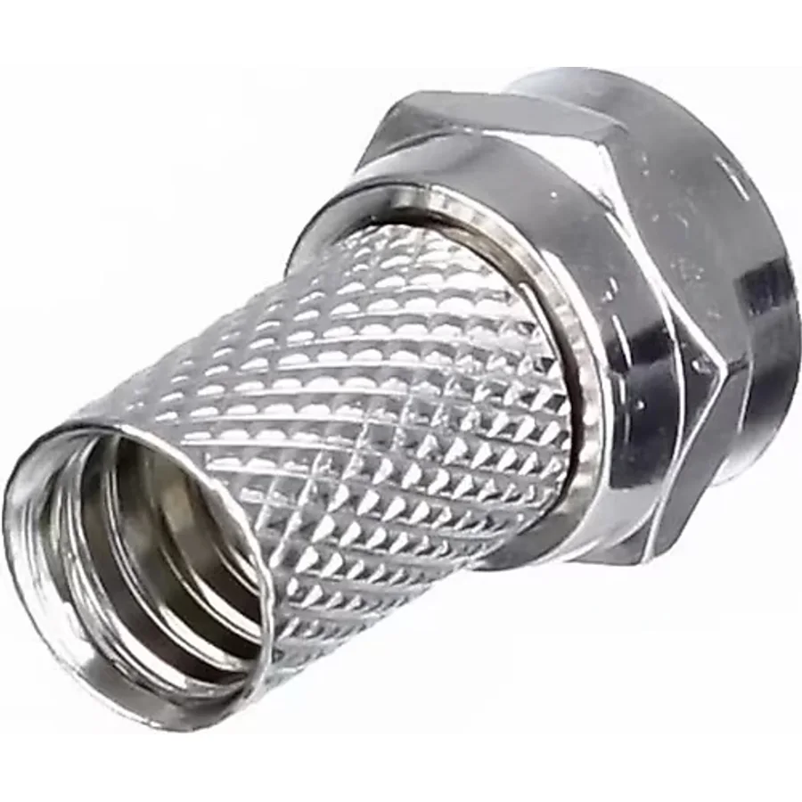 FULLY E-320A RG6/U4 18MM GENİŞ F KONNEKTÖR (100LÜ POŞET)