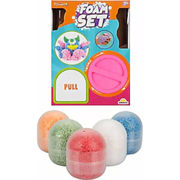 Funmix 5 Renkli Köpük Slime Seti