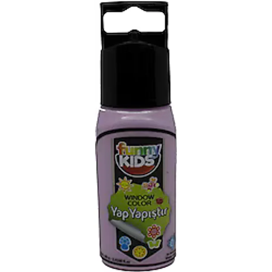 Funny Kids 60 cc Yap Yapıştır Cam Boyası Lila