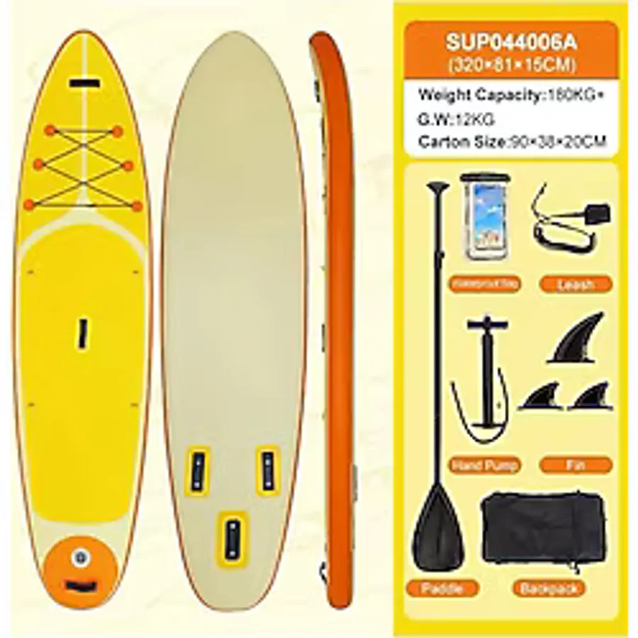 Funwater Naviair Paddle Şişme Sup Board/stand Up Paddle Board 320X83X15 cm Turuncu