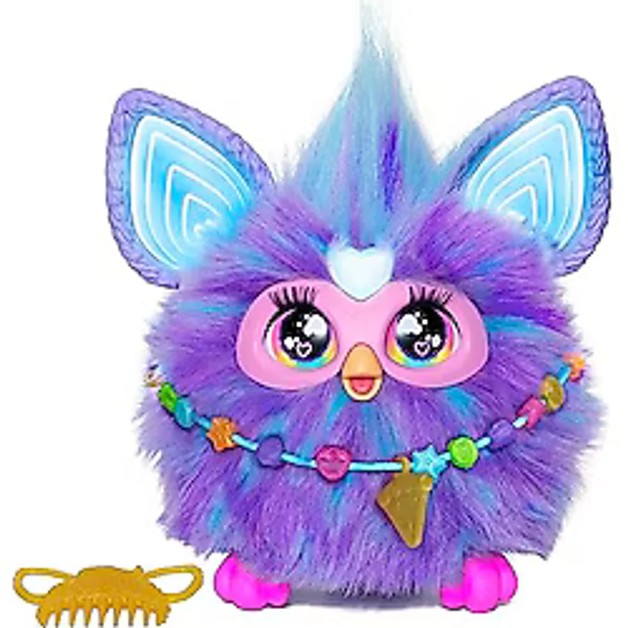 Furby Mor İnteraktif Pelüş Oyuncak - İngilizce versiyonu