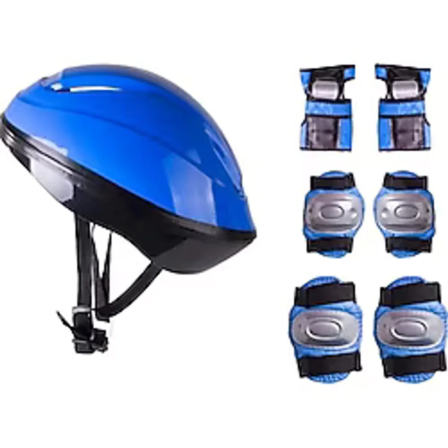 Furkan FR58864 Furkan Kask Dizlik ve Dirseklik Seti (Mavi) Adet - 1