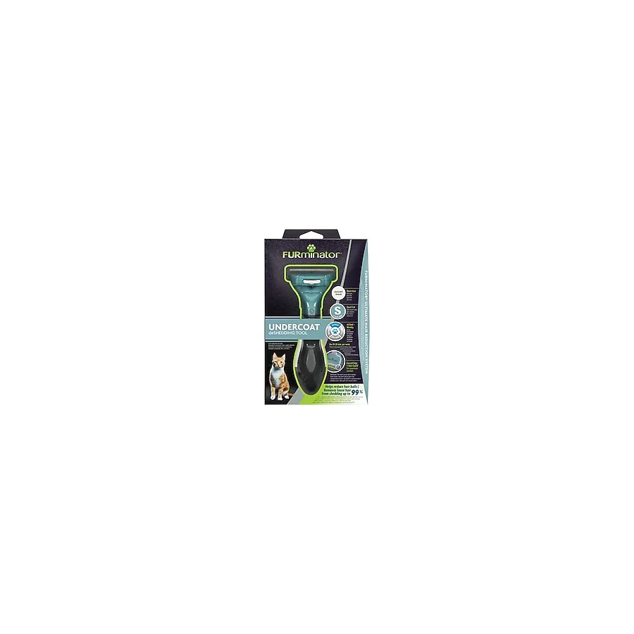 Furminator Kısa Tüylü Kediler İçin Tüy Toplayıcı Kedi Tarağı 3,9Cm [S]