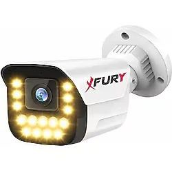 Fury 15 Warm Led Gece Renkli Görüntü Güvenlik Kamerası (Dış Mekan Su Geçirmez)