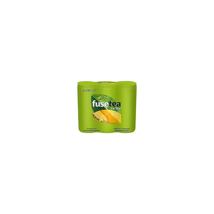 Fuse Tea Mango ve Ananas Soğuk Çay 6x330 ml