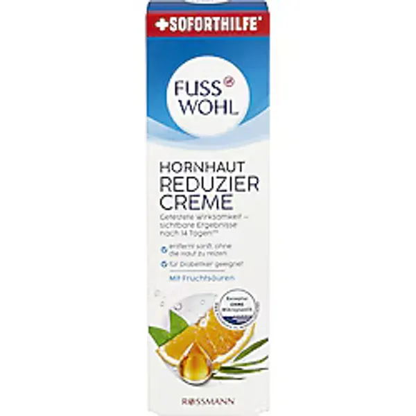 Fusswohl Ayak Bakım Kremi Ayak Çatlakları Ve Pürüzlu Ayaklara Özel- Anında Etki 75 Ml