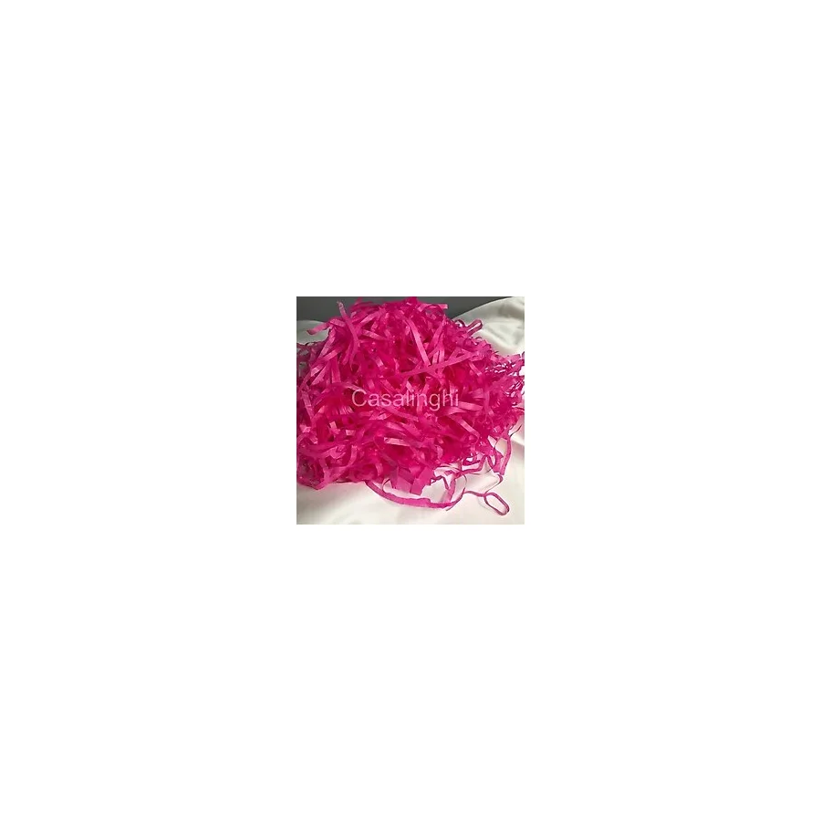 Fuşya Kırpık Pelür Kağıt Kırpıntısı Dark Pink Hediye Kutusu Dolgu Malzemesi Ambalaj Kağı - Çok Renkli
