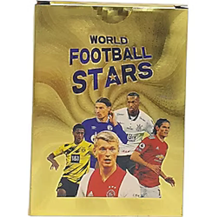 Futbolcu Kartları - Plastik Gold Kart - World Player - Zqj55