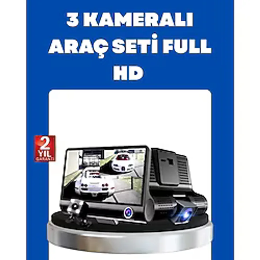 G-Sensör, Park Modu ve Döngüsel Kayıt Destekli Araç Dvr - Çok Renkli