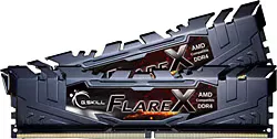 G.Skill Flare X 16 GB (2x8) 3200 MHz CL16 F4-3200C16D-16GFX DDR4 Ram