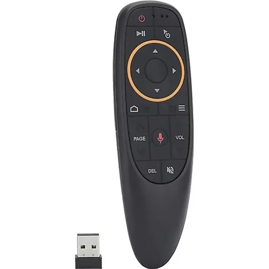 G10 Android-Windows-Linux-TV Box-Mac OS Uyumlu 2.4 Ghz Ses Komutlu Wireless Air Mouse Uzaktan Kumanda