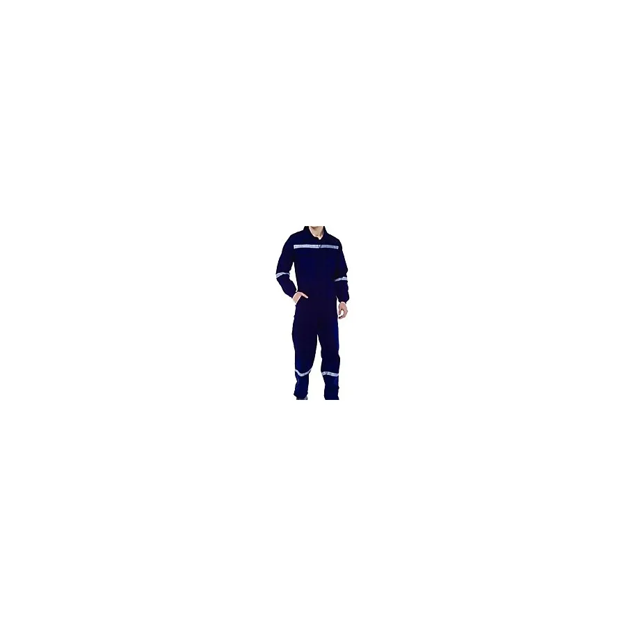 Gabardine 16/12 Gabardin Yazlık Pamuklu Iş Tulumu - Mavi - XL