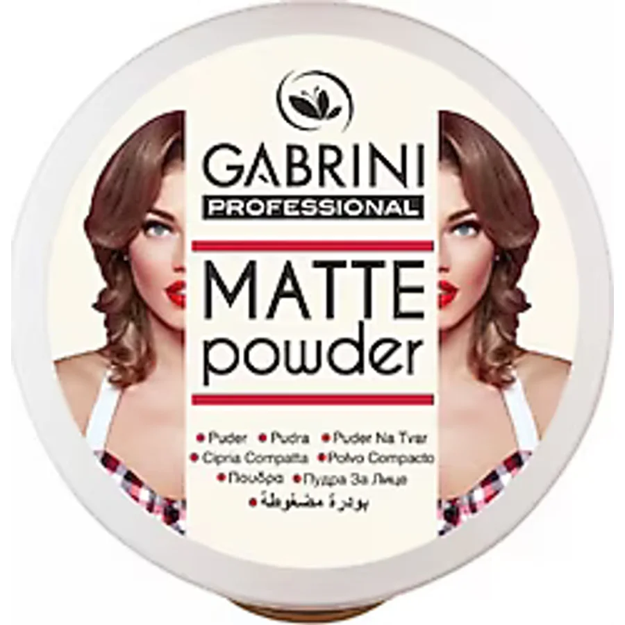 Gabrini Professional Matte 12 gr Kompakt Pudra