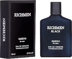 Gabrini Richmen Black EDT 100 ml Erkek Parfümü