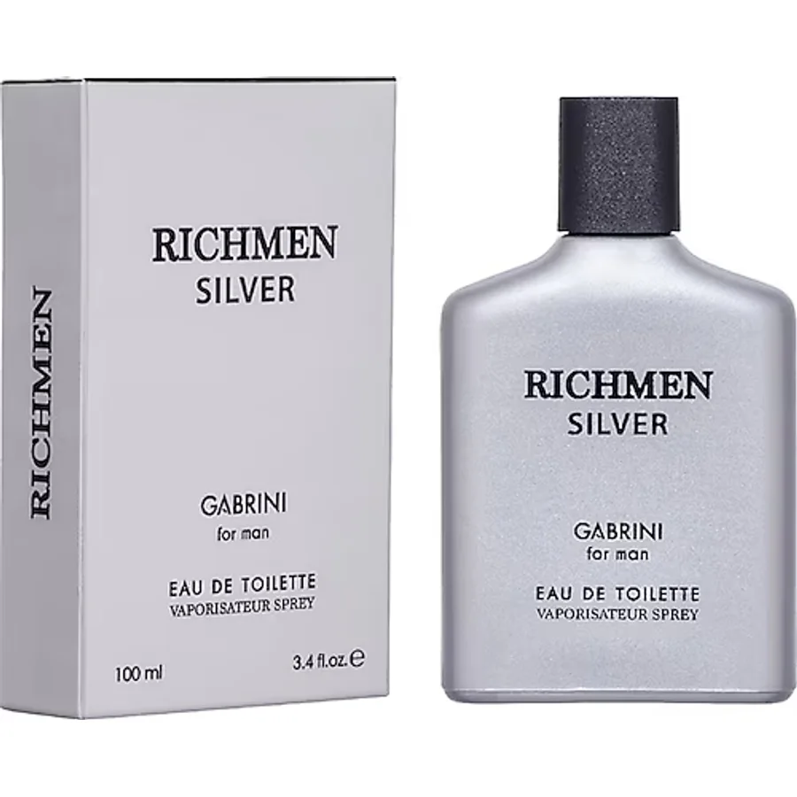 Gabrini Richmen Silver EDT 100 ml Erkek Parfüm
