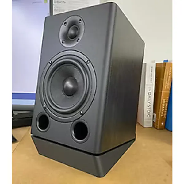 Gadget Gurme Masaüstü Hoparlör Standı Şekilli Tasarım Stüdyo Monitör Yükseltici 2 ADET PLASTİK
