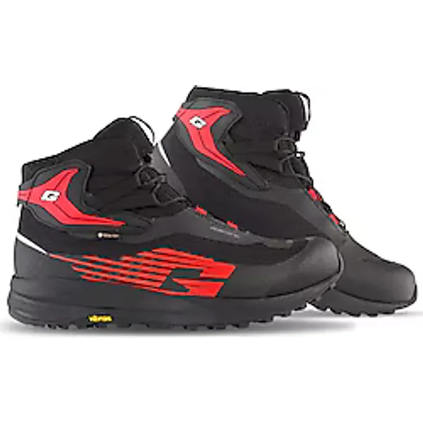 Gaerne G-Xenon Gore-Tex Siyah-Kırmızı Erkek Motosiklet Ayakkabısı