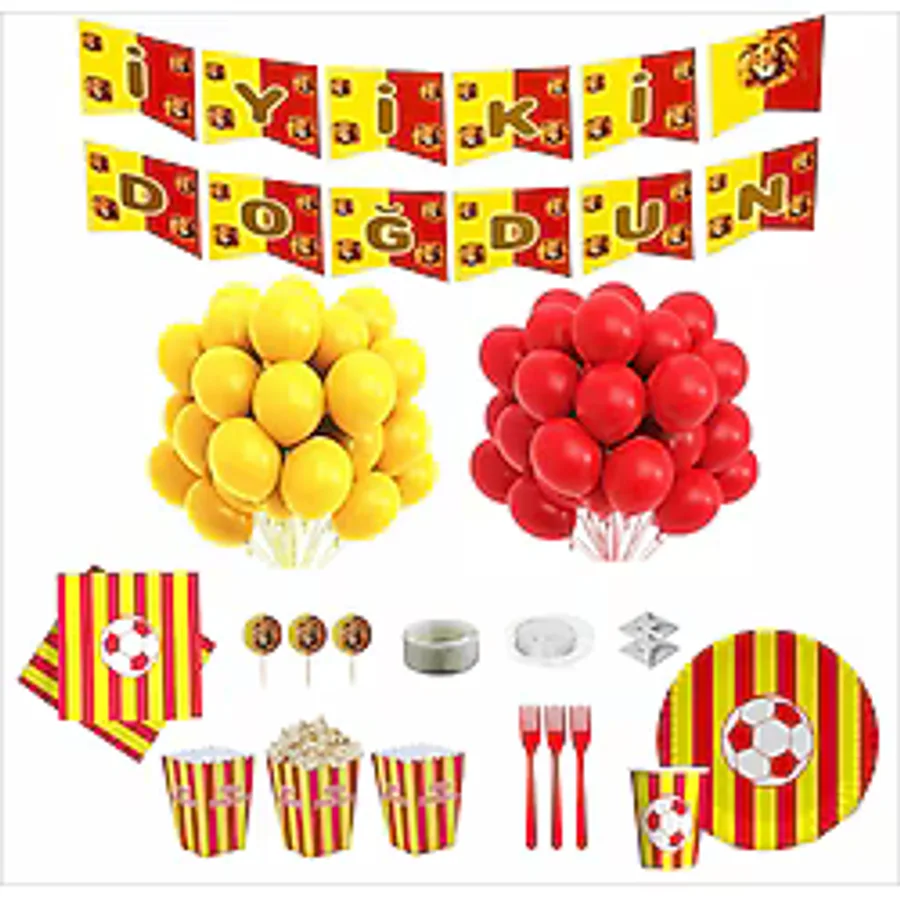GALATASARAY 16 KİŞİLİK DOĞUM GÜNÜ SETİ