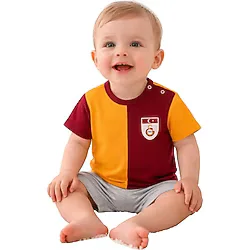 Galatasaray Orjinal Metin Oktay %100 Pamuklu Bebek T-shirt