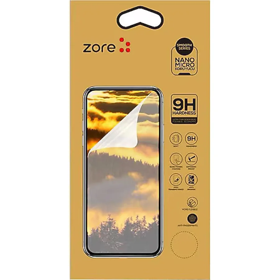 Galaxy S25 Ultra Uyumlu Zore Nano Micro Temperli Ekran Koruyucu