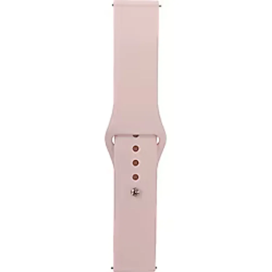Galaxy Watch 46mm Band Serisi 22mm Klasik Kordon Silikon Strap Kayış-sand Powder