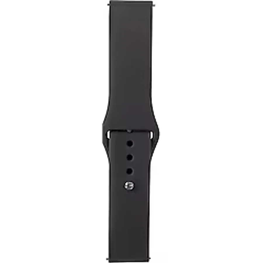 Galaxy Watch Active 2 40mm Band Serisi 20mm Klasik Kordon Silikon Strap Kayış-gri