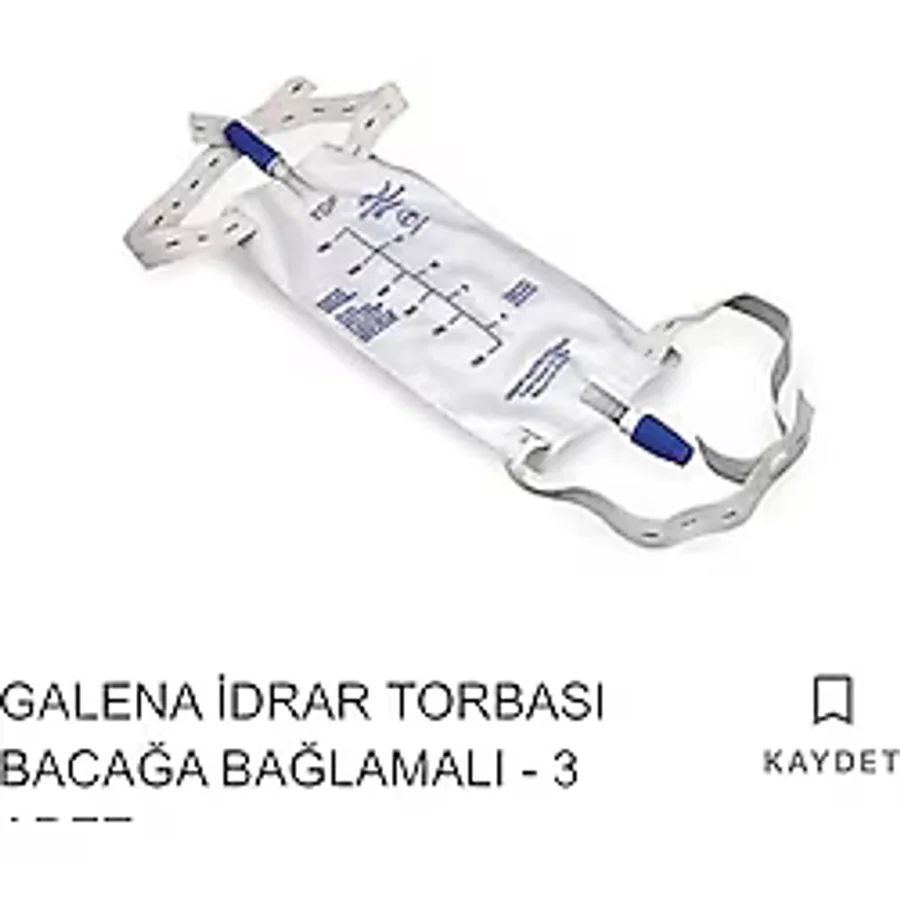 Galena Idrar Torbası Bacağa Bağlamalı 2 Adet
