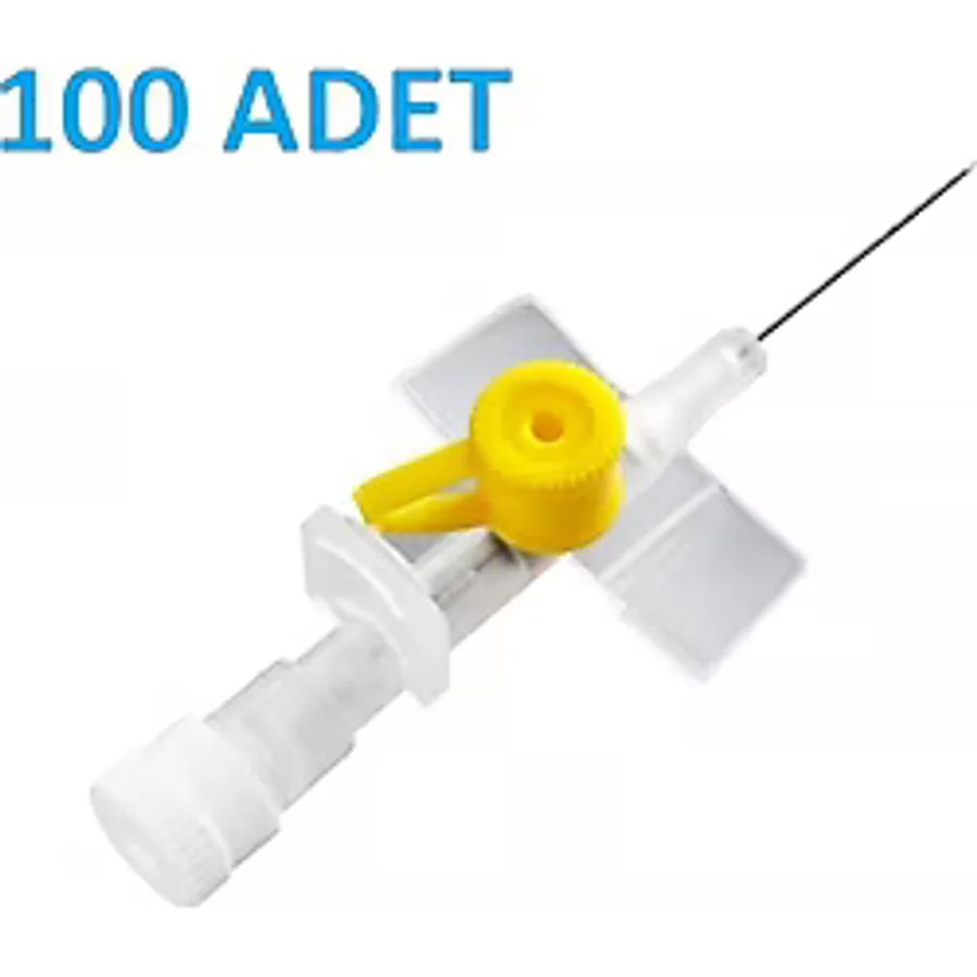Galena Iv Kanül İntraket (Branül) Sarı 24G 100 Adet