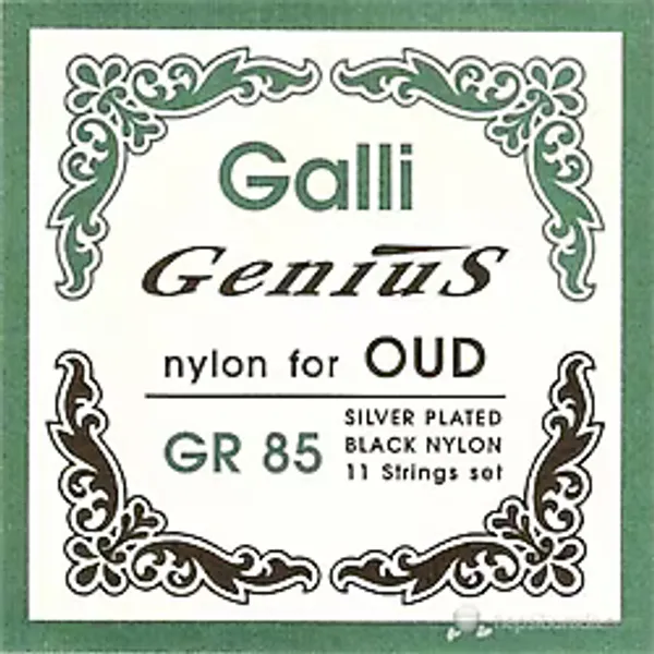 Galli GR85 - Ud Teli (Siyah Naylon)